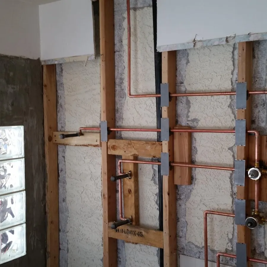 Copper pipe installation for Repiping in Mapleton
